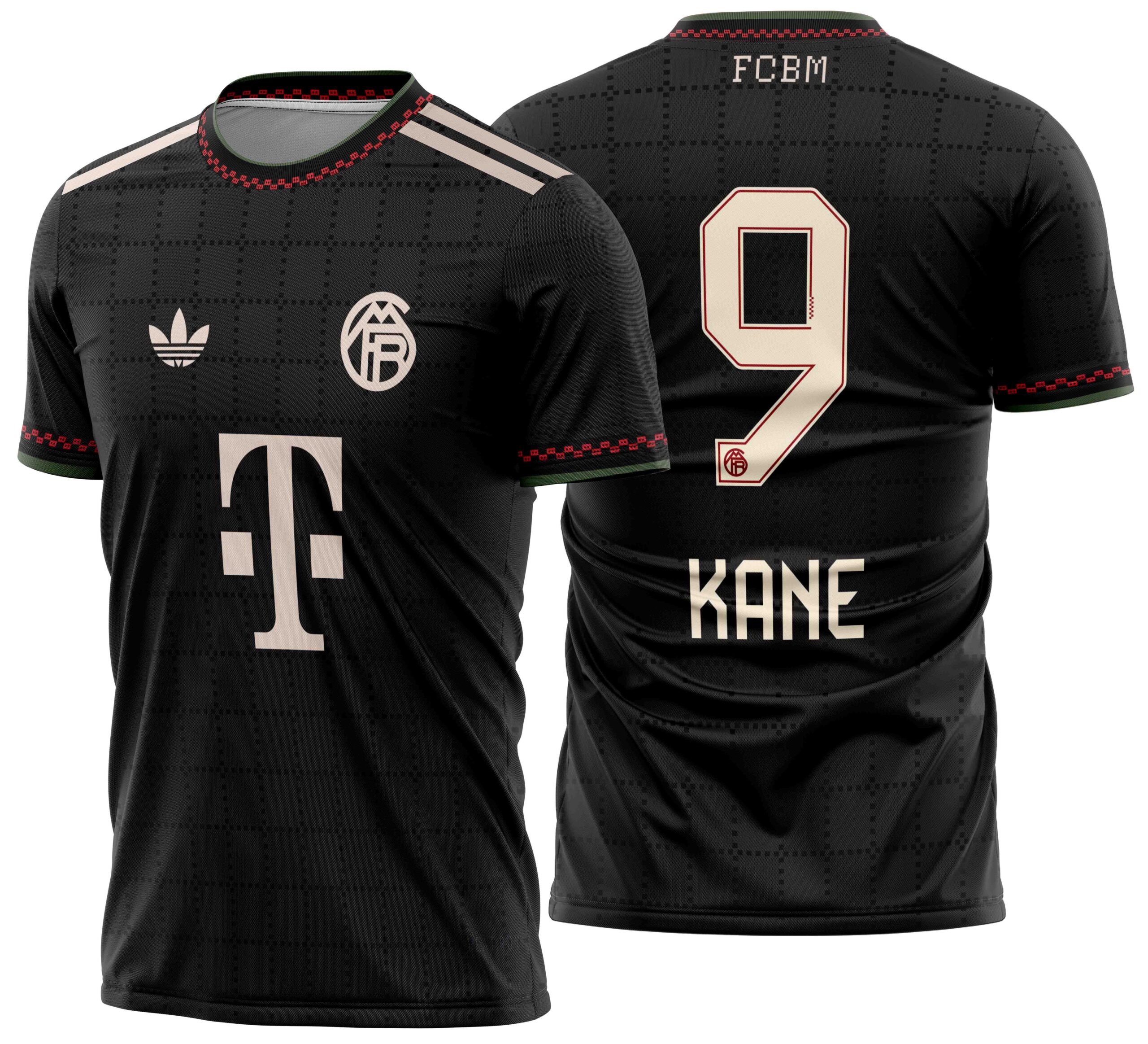 Arte Vetor Camisa Bayern München Terceira 2025-2026