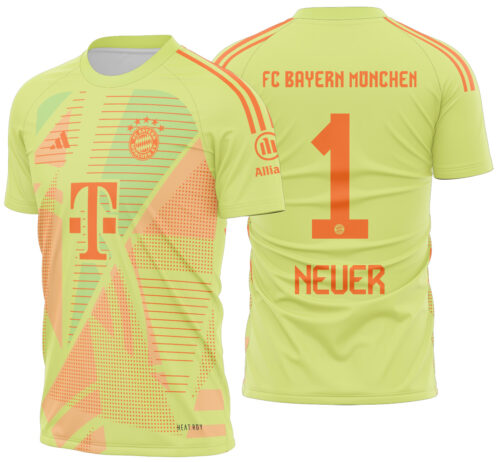 Arte Vetor Camisa Bayern Munchen Goleiro 2024-25
