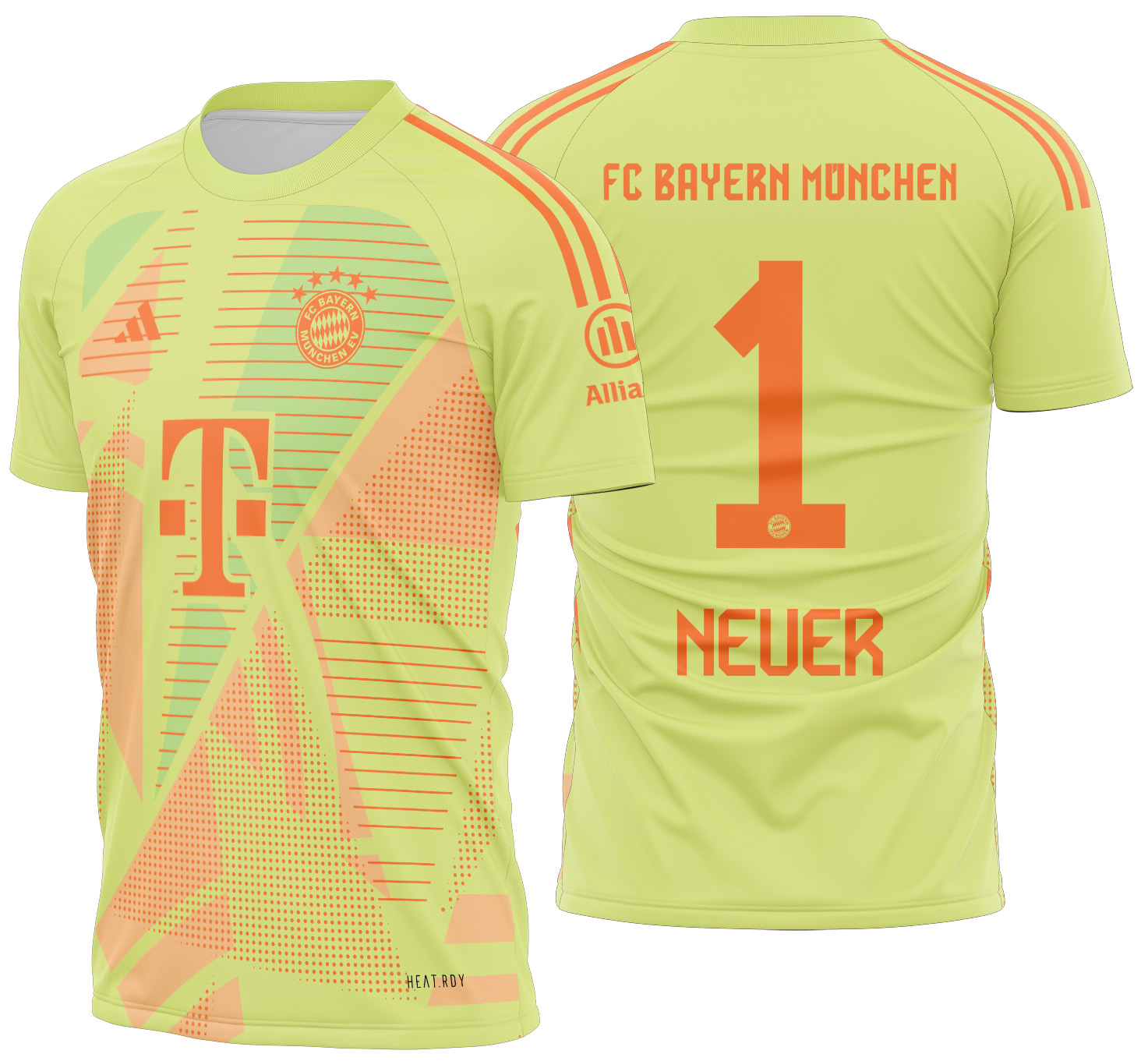 Arte Vetor Camisa Bayern Munchen Goleiro 2024-25
