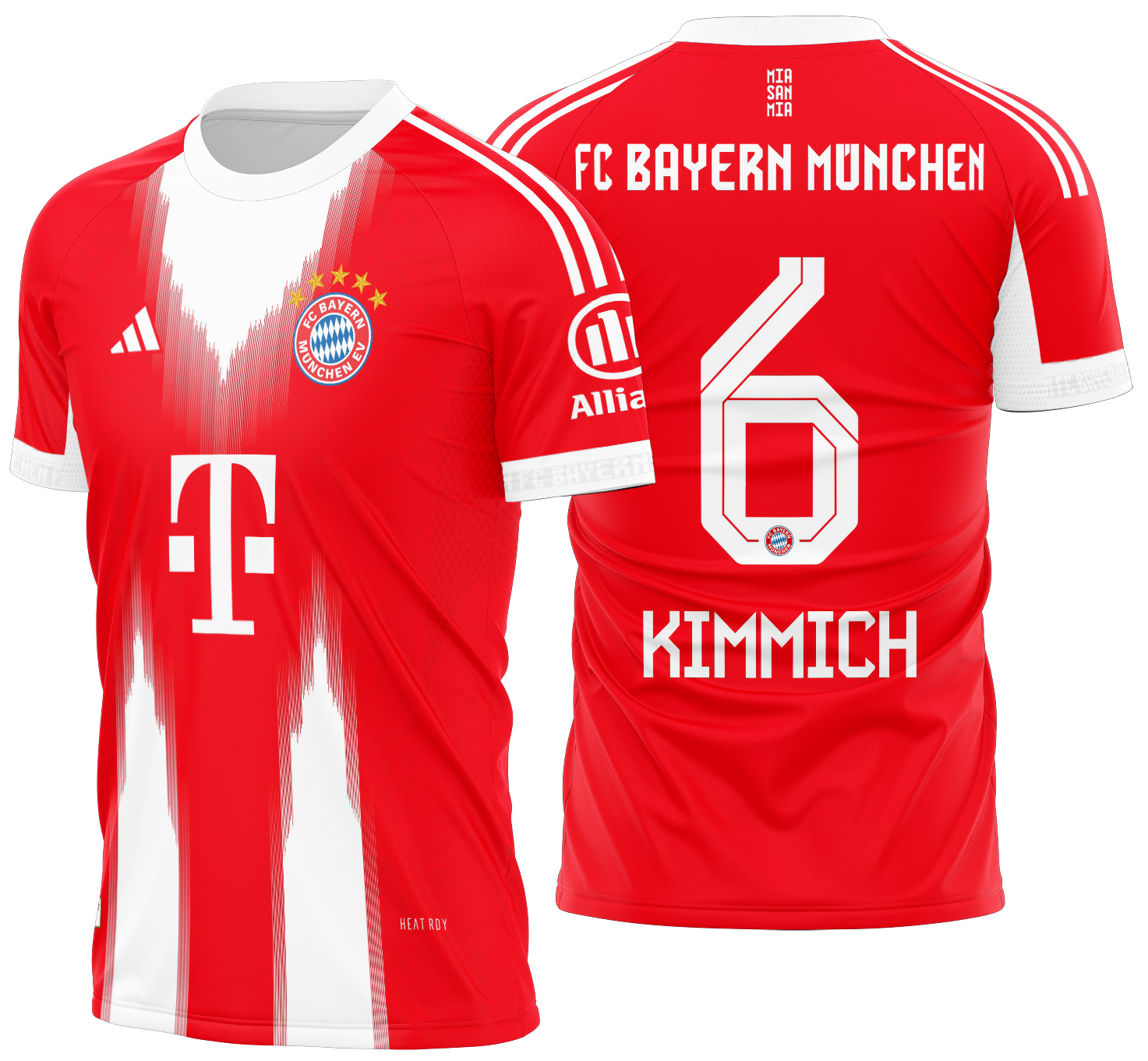 Arte vetor camisa Bayern Munchen Local 2025-2026