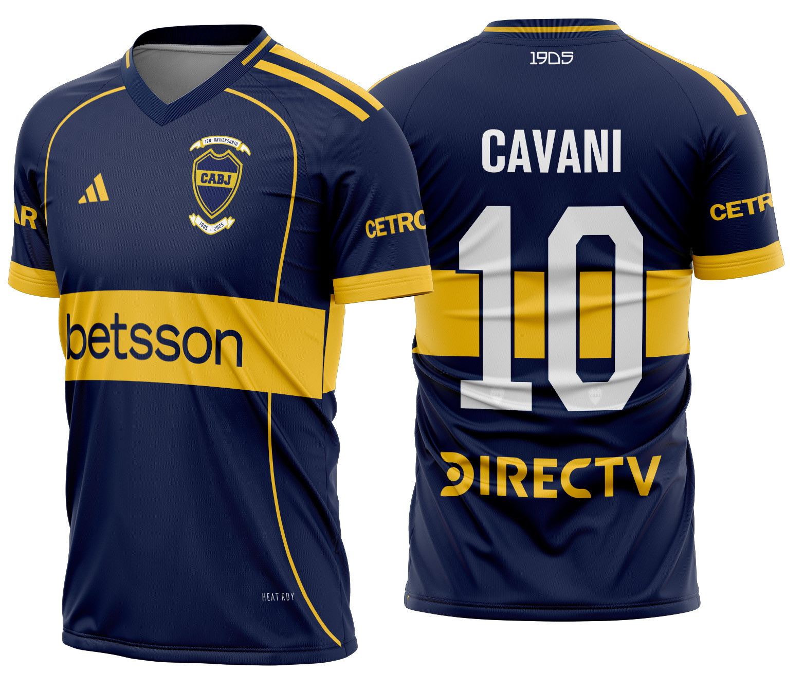Arte Vetor Camisa Boca Juniors Local 2026