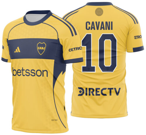 Arte Vetor Camisa Boca Juniors Visita 2026