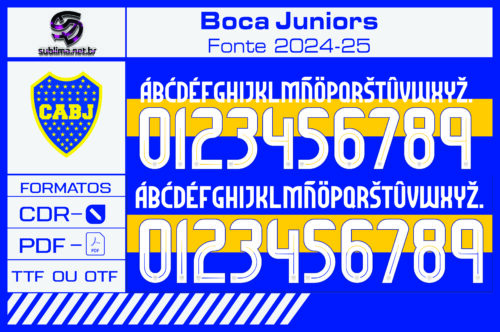 Fonte Boca Juniors 2024 2025