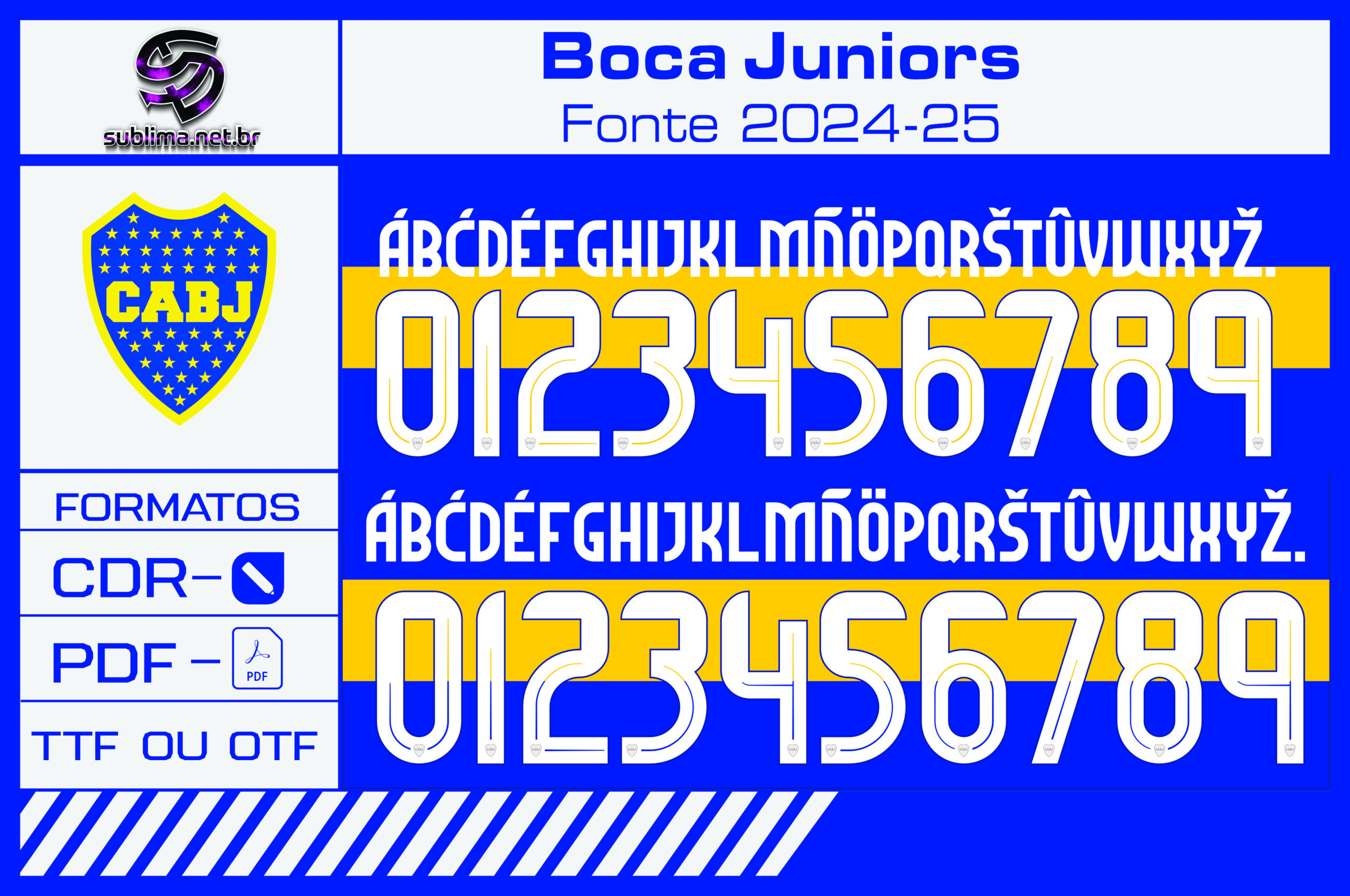 Fonte Boca Juniors 2024 2025