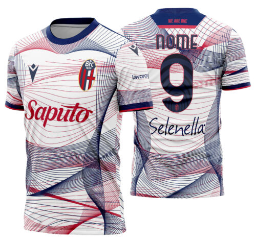 Arte Vetor Camisa Bologna Terceira 2023-2024
