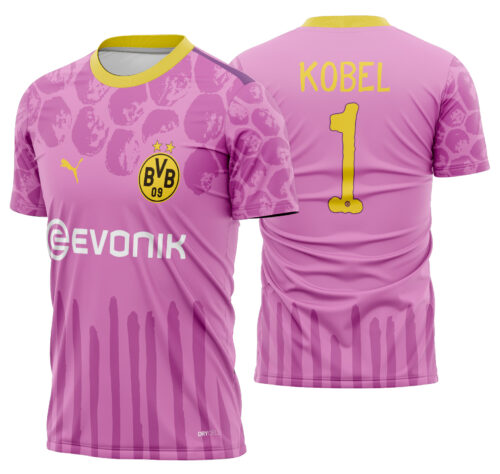 Arte Vetor Camisa Borussia D. CWC Goleiro 2025