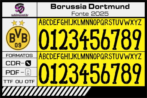 Fonte Borussia Dortmund Kids Super 2025