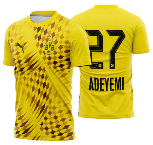 Arte Vetor Camisa Borussia Dortmund Pre-Match 2024