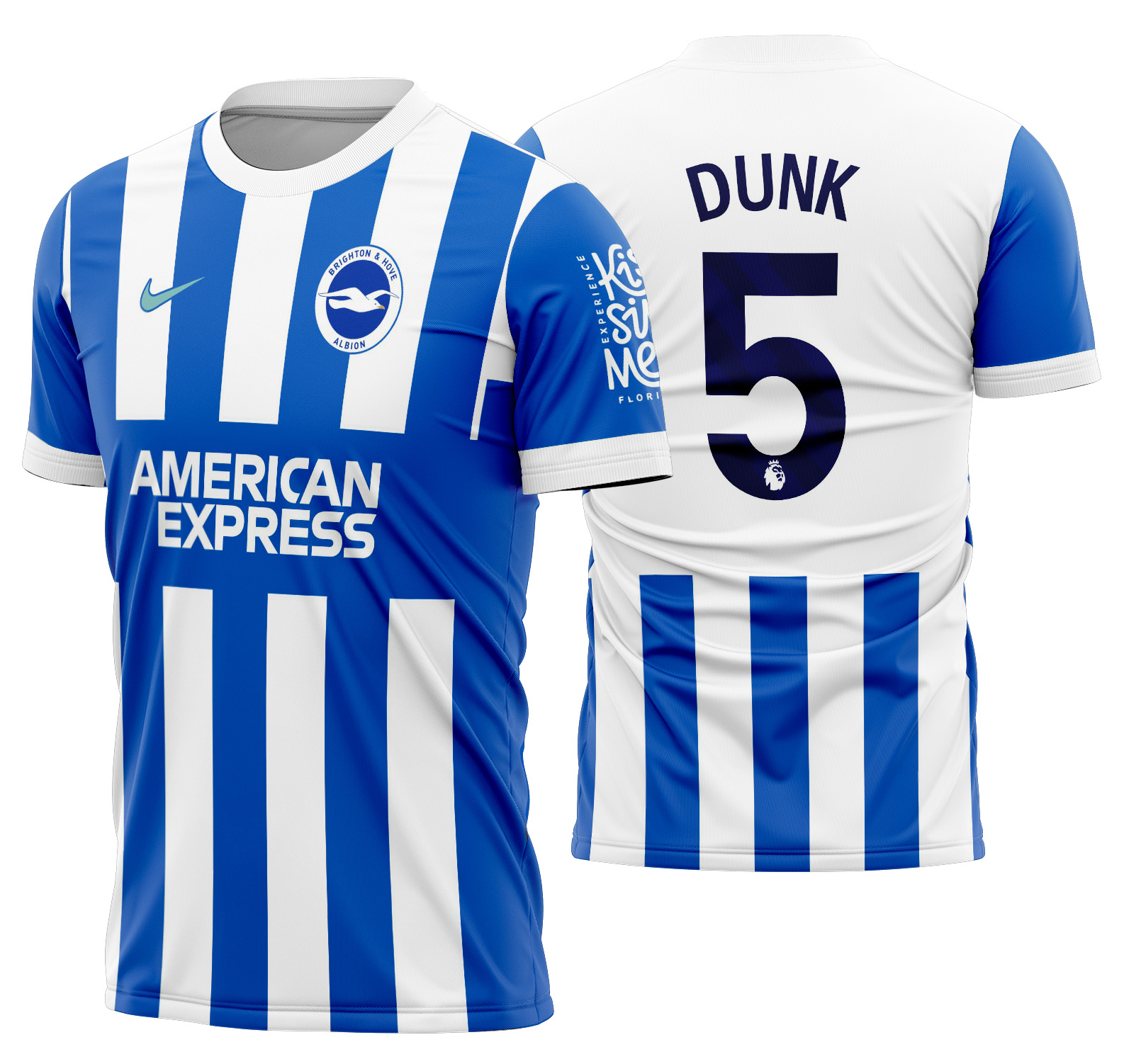 Arte Vetor Camisa Brighton Local 2025-2026