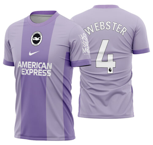 Arte Vetor Camisa Brighton Visita 2025-2026