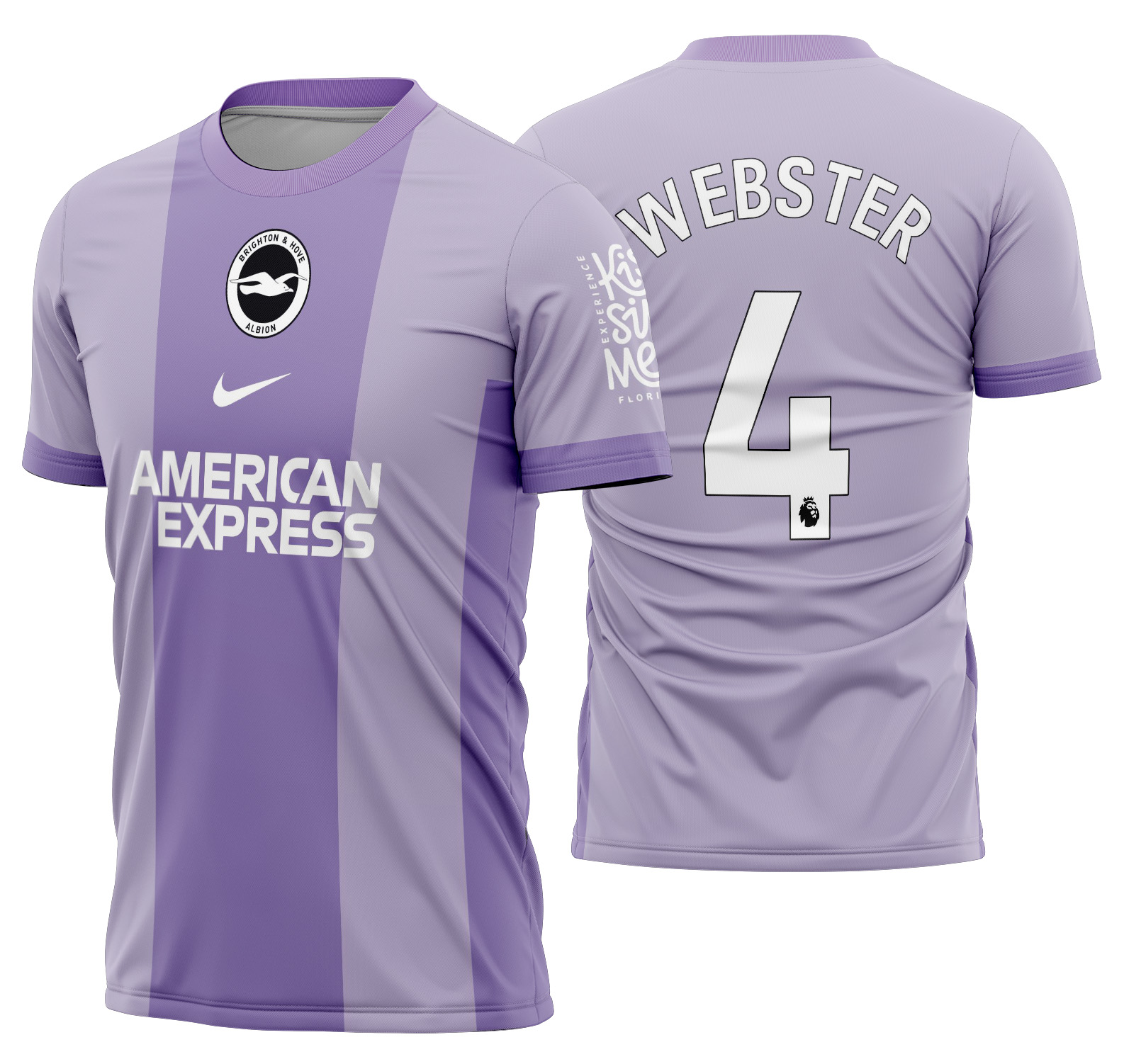 Arte Vetor Camisa Brighton Visita 2025-2026