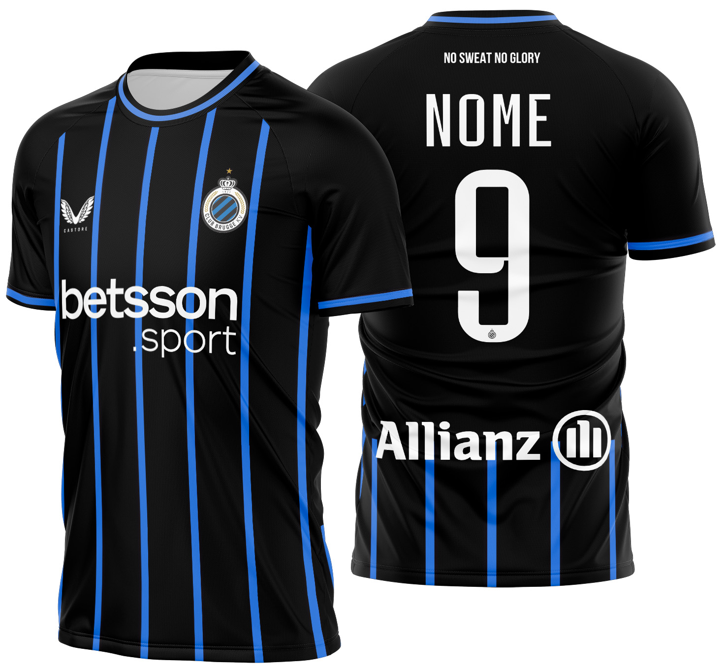 Arte Vetor Camisa Brugge K.V. Local 2025-2026