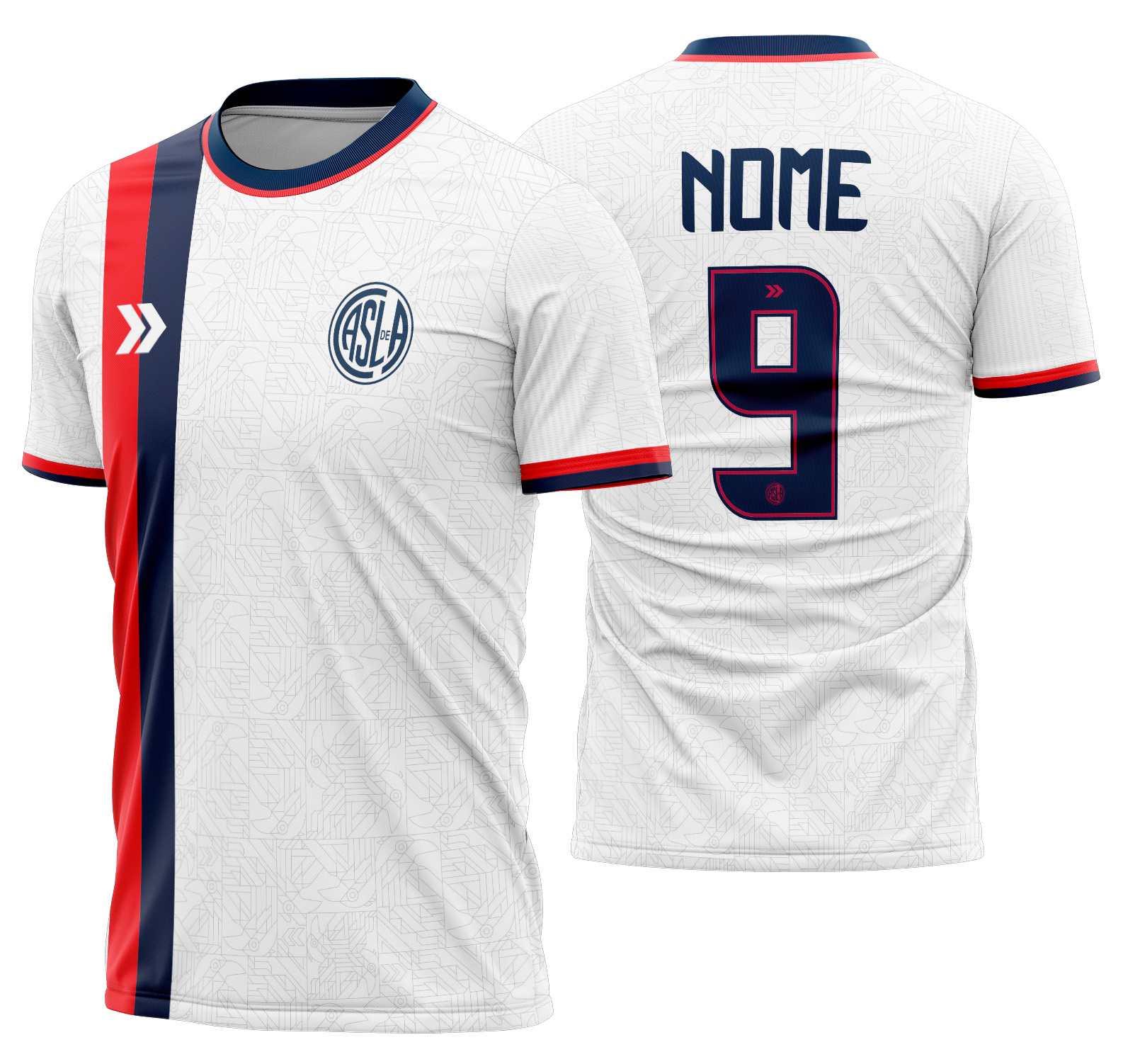 Arte vetor camisa CA San Lorenzo Visita 2025