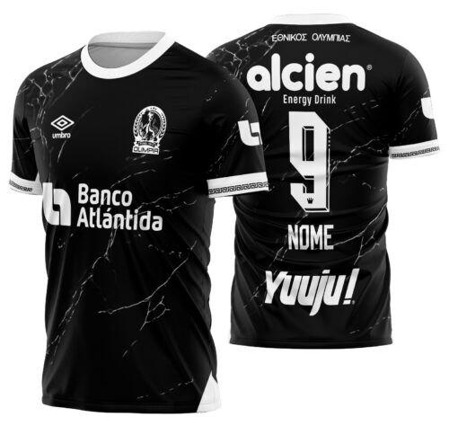 Arte Vetor Camisa CD Olimpia Tercera 2025-2026
