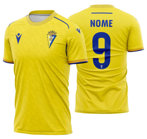Arte Vetor Camisa Cadiz Local 2025-2026