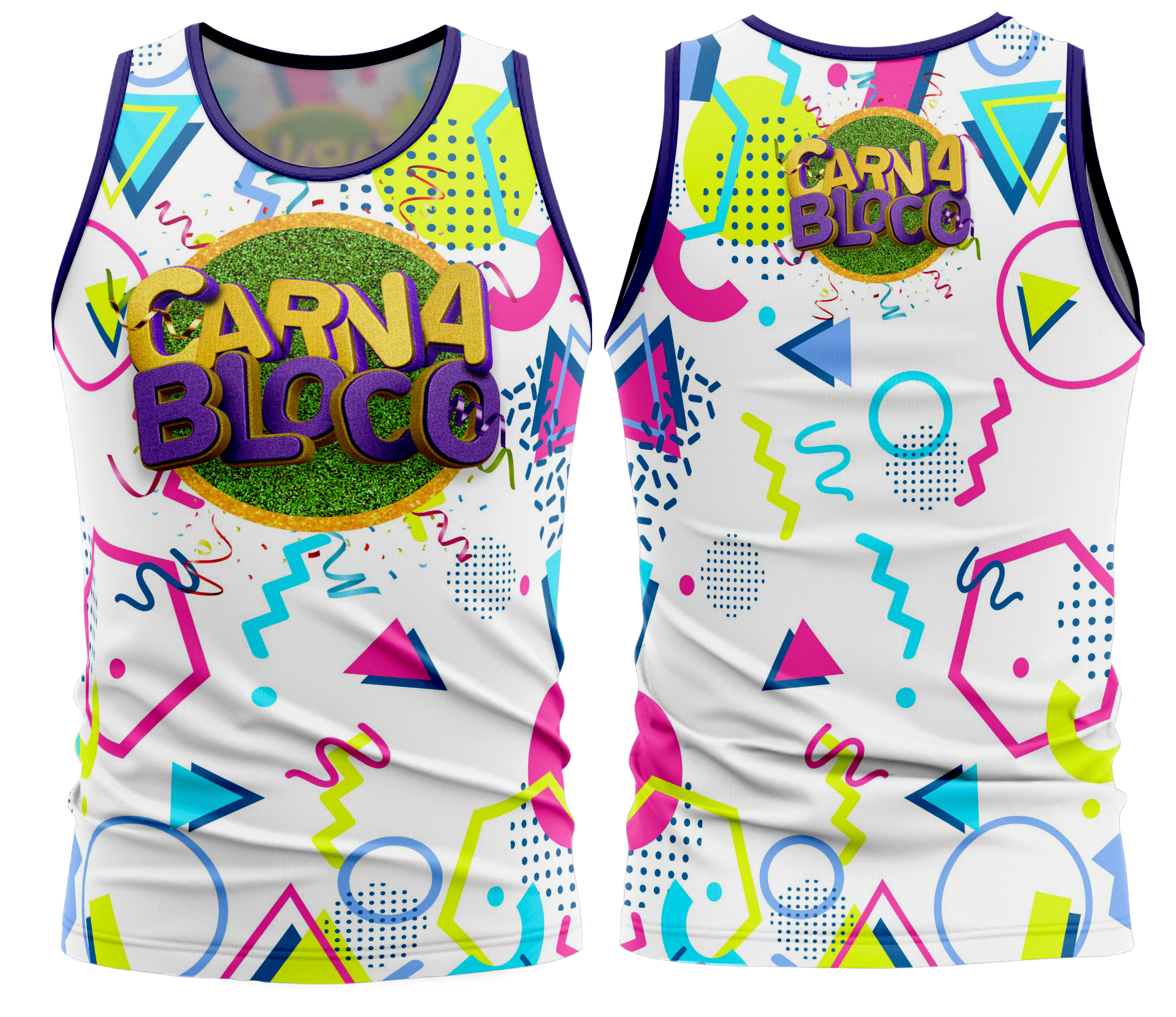 Arte vetor camisa Carnaval-Mod-110