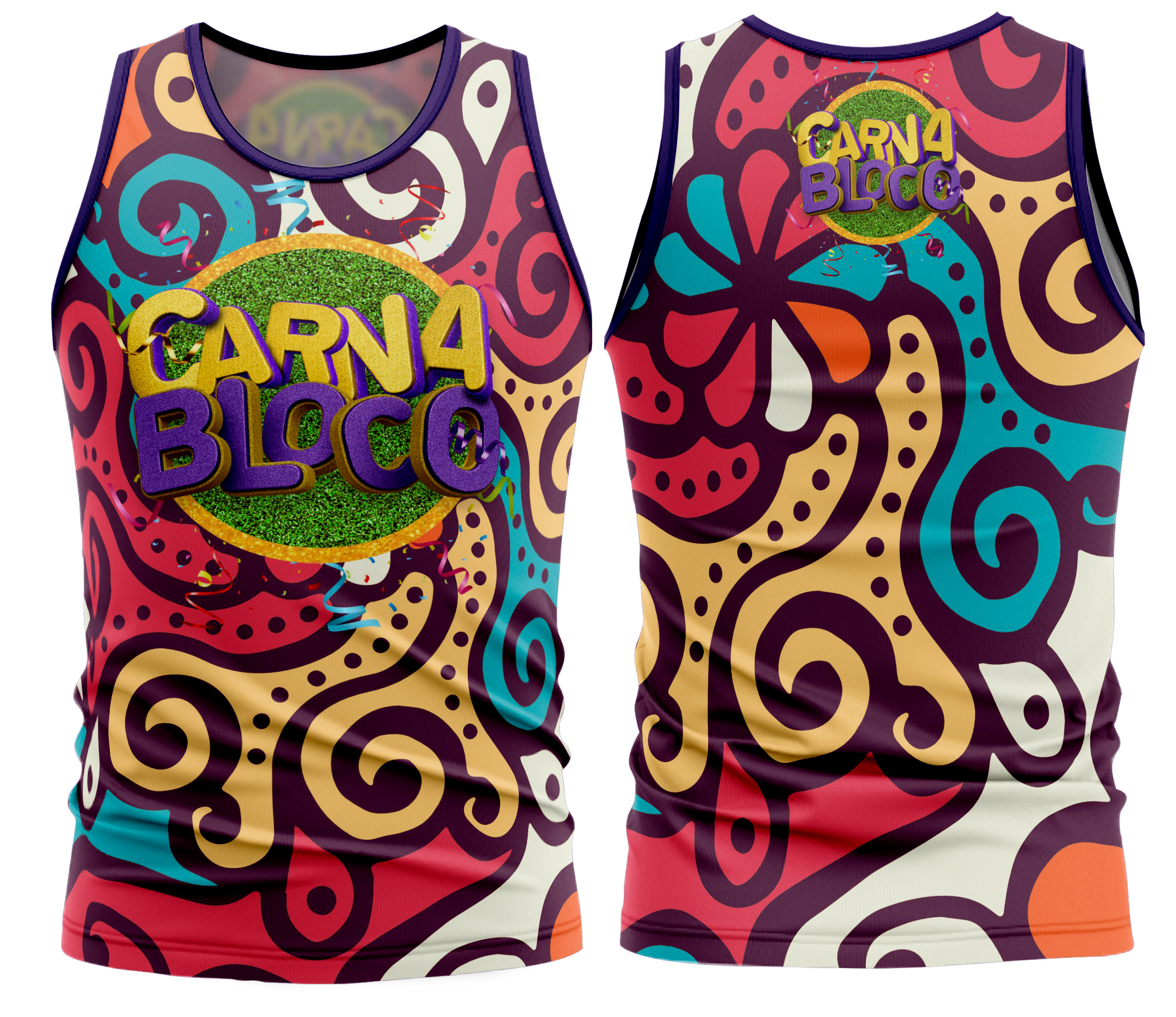 Arte vetor camisa Carnaval-Mod-23