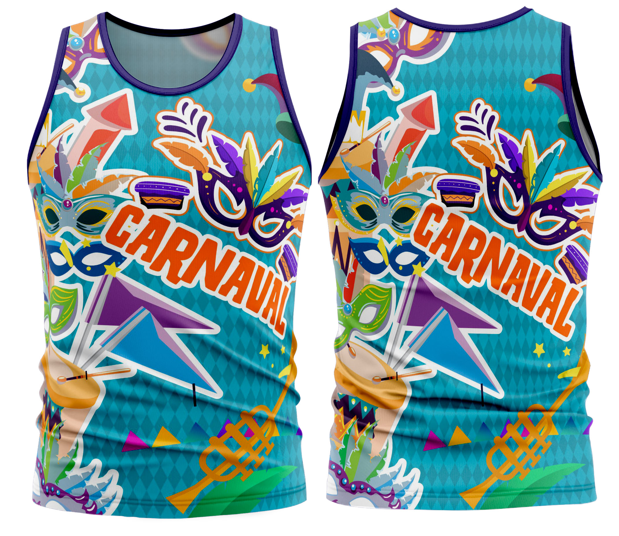 Arte vetor camisa Carnaval-Mod-248