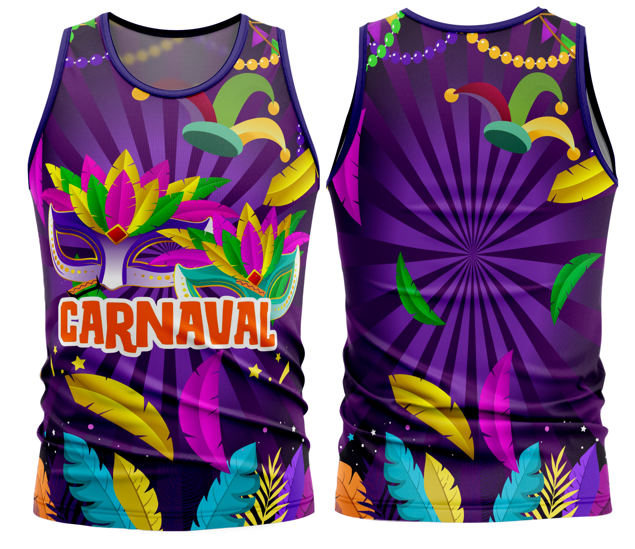 Arte vetor camisa Carnaval-Mod-251