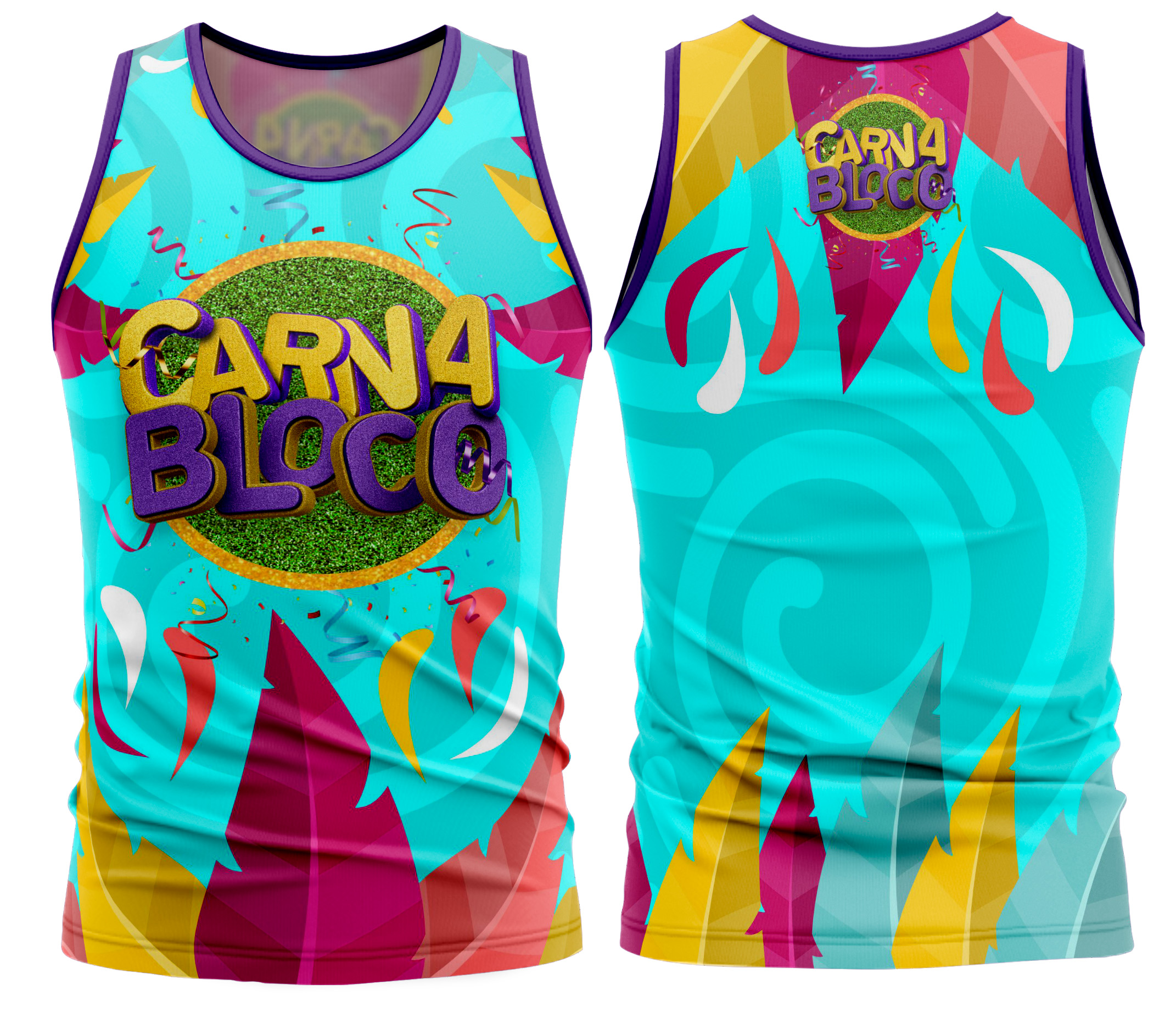 Arte vetor camisa Carnaval-Mod-56