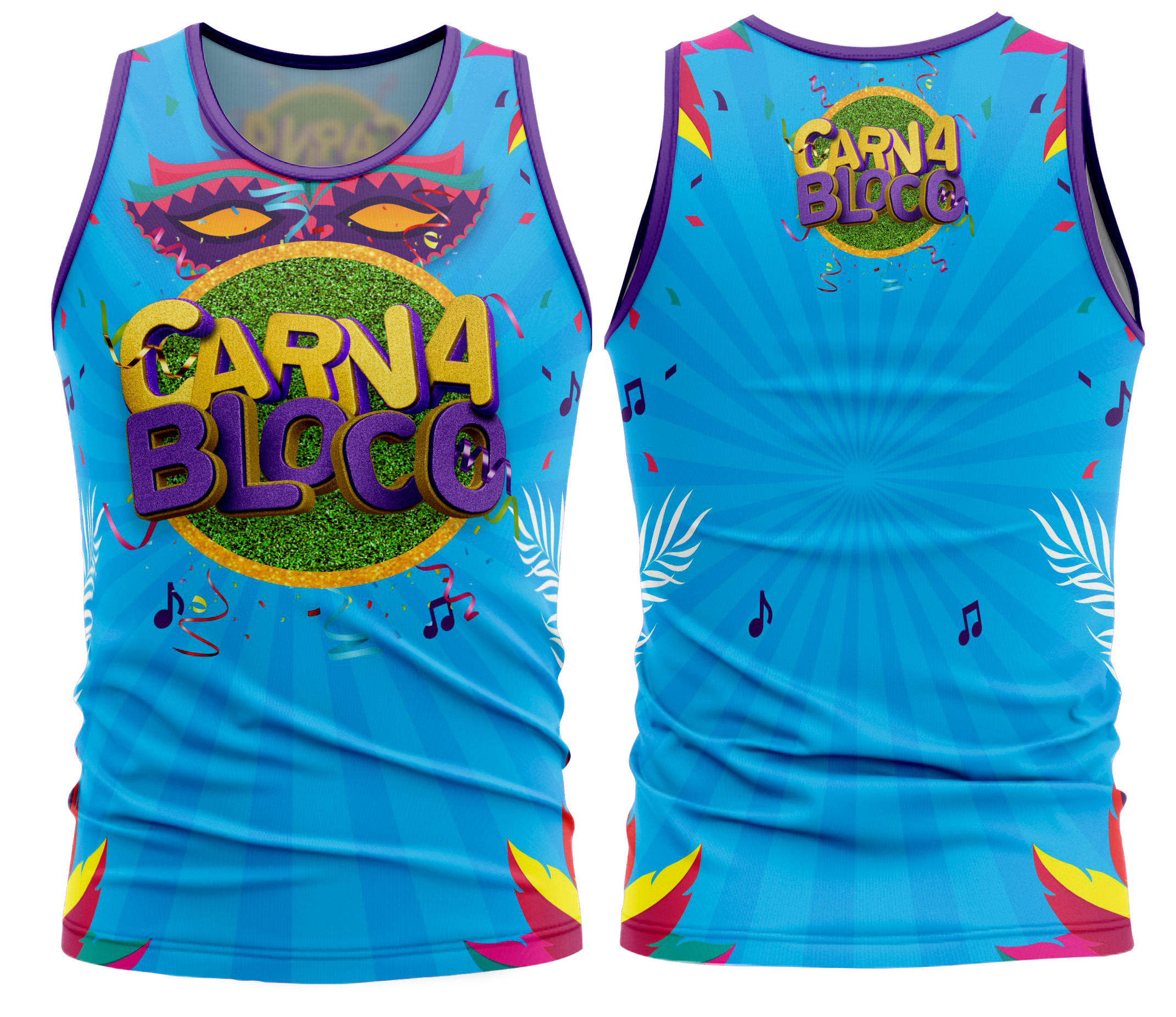 Arte vetor camisa Carnaval-Mod-86