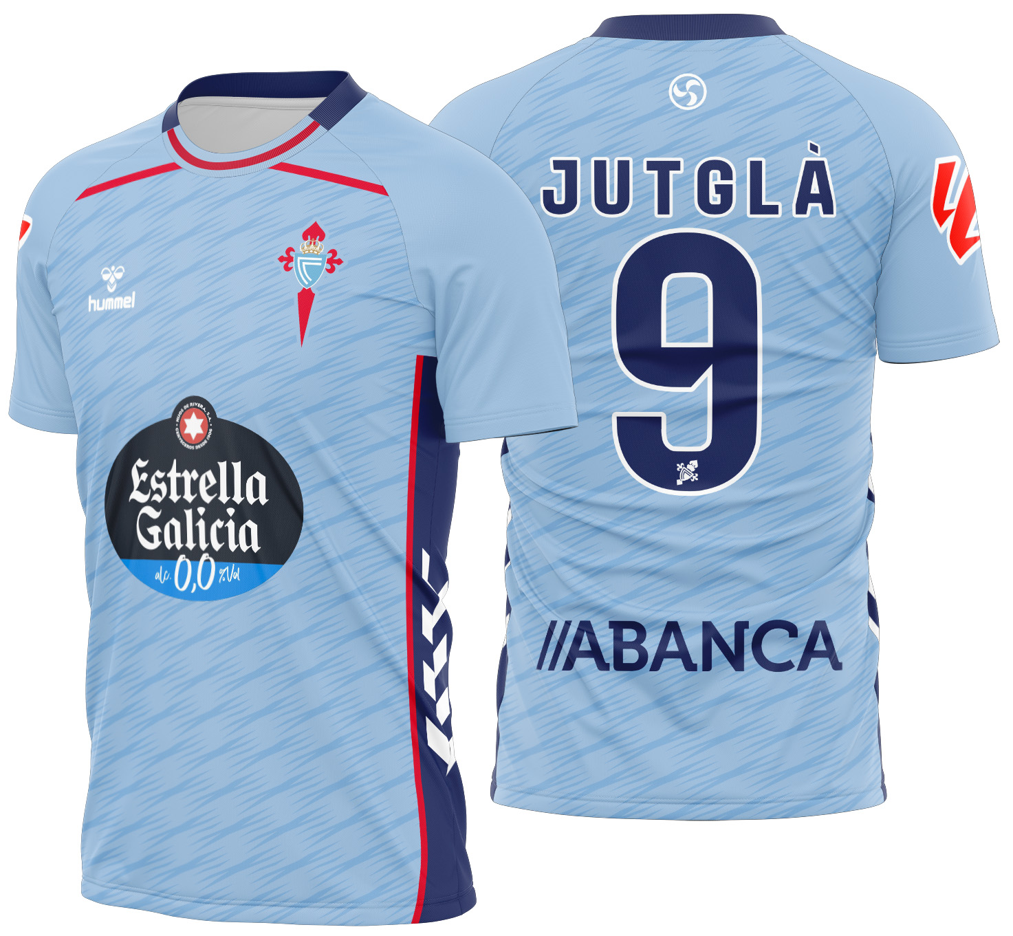 Arte Vetor Camisa Celta Vigo Local 2025-2026