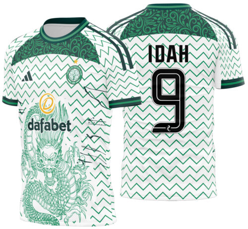 Arte Vetor Camisa Celtic Concept 2025