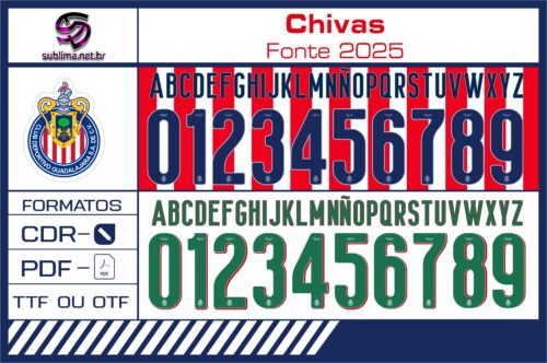 Fonte Chivas Guadalajara 2025-2026