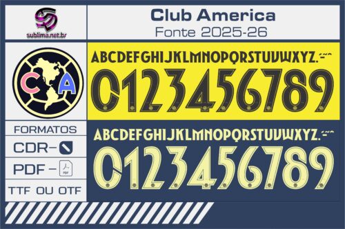Fonte Club América 2025-2026