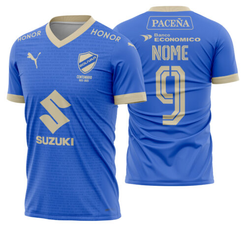 Arte Vetor Camisa Club Bolivar Local 2025