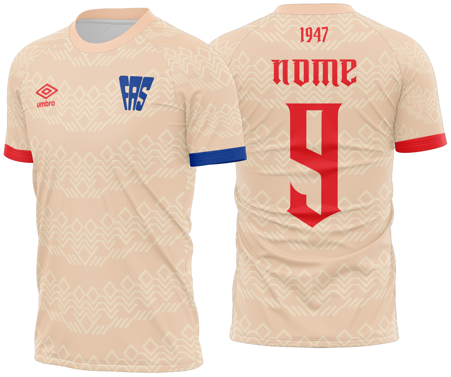 Arte vetor camisa Club FAS Pre-jogo 2024-2025