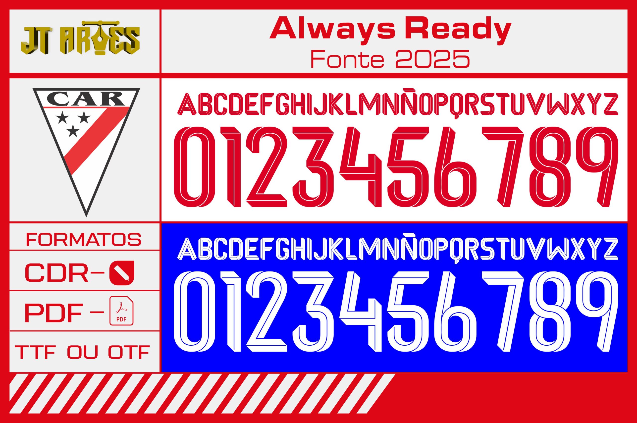 Fonte Club Always Ready 2025