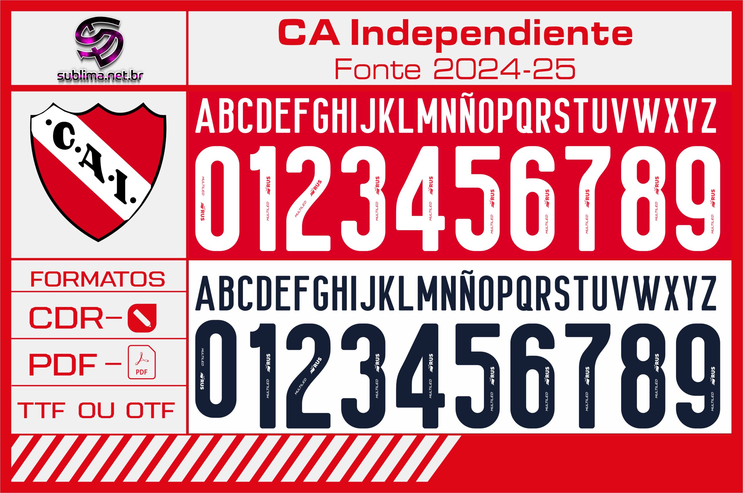 Fonte Club Atlético Independiente 2024-25