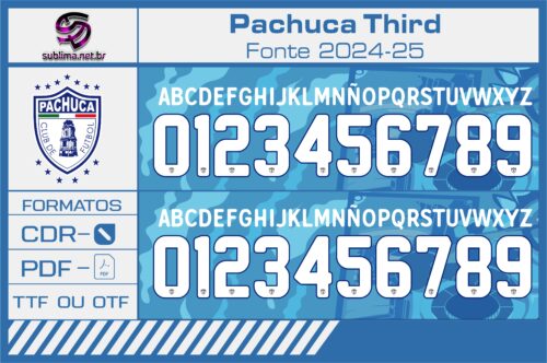 Fonte Club Pachuca Third 2024-25