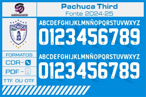 Fonte Club Pachuca Third 24-25