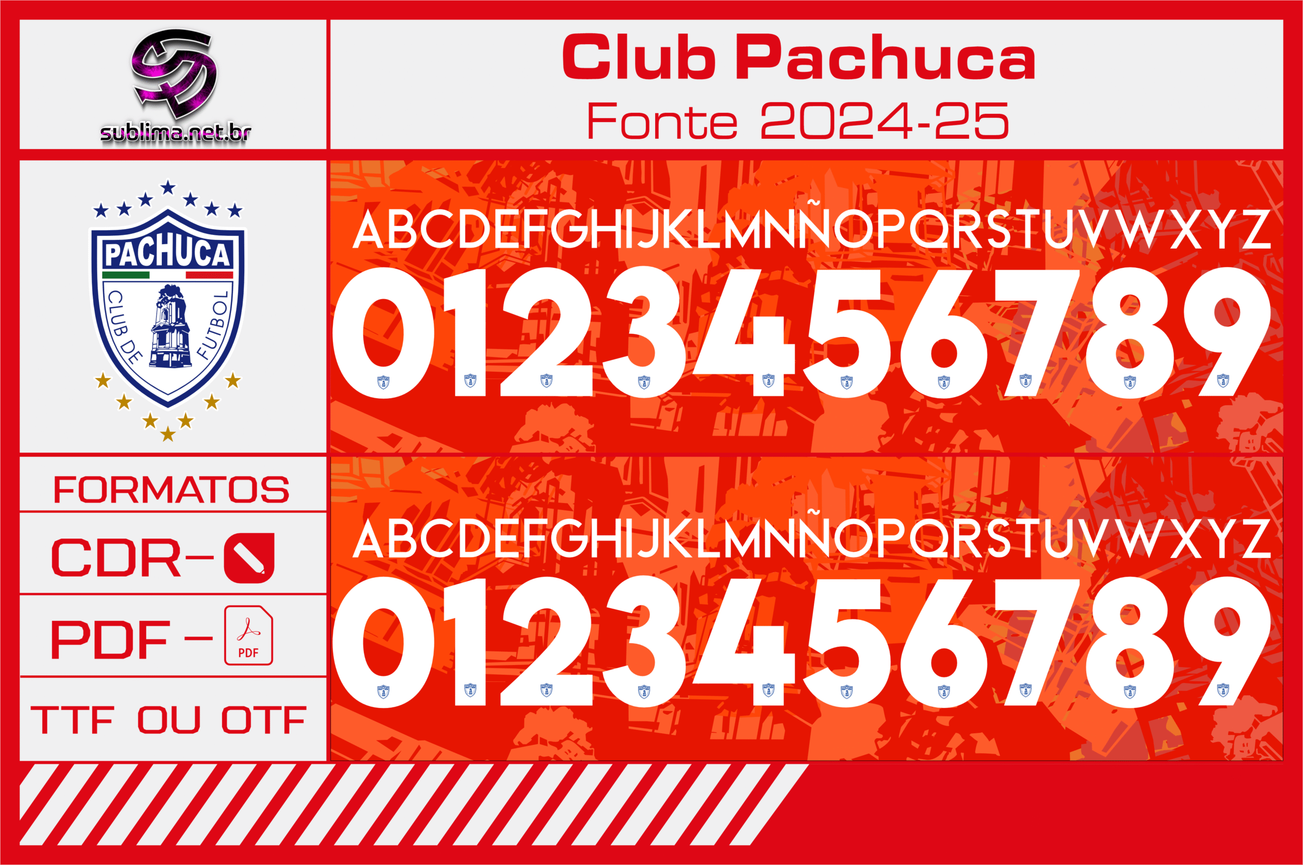 Fonte Club Pachuca Tuzos 24-25