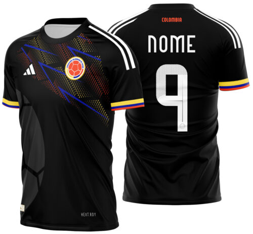 Arte Vetor Camisa Colombia Concept 2025