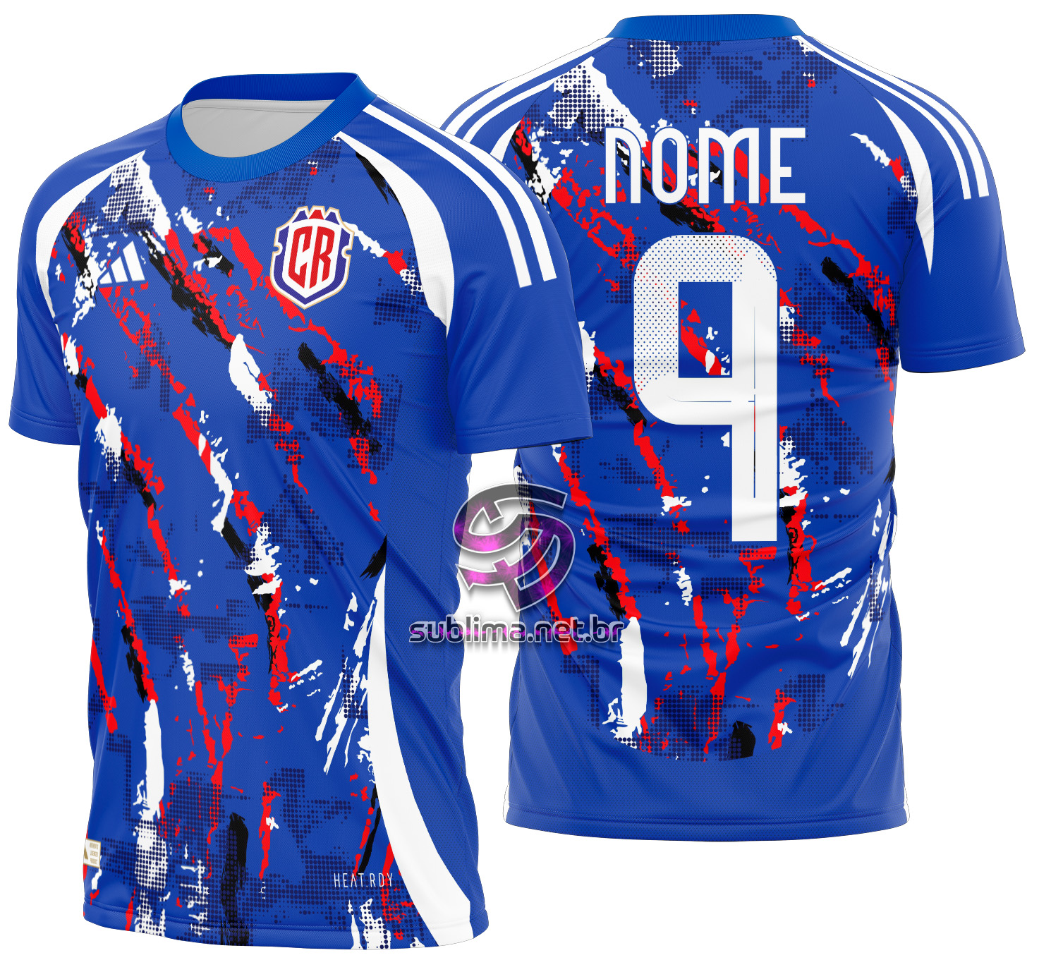Arte Vetor Camisa Costa Rica Concept 2025