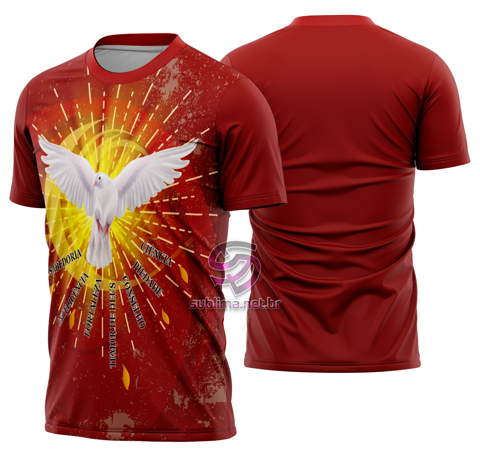 Arte estampa camisa Crisma Mod-3
