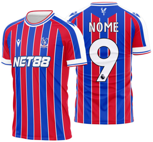 Arte Vetor Camisa Crystal Palace Local 2025-2026