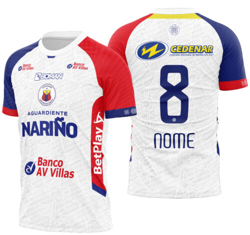 Arte vetor camisa Deportivo Pasto Alternativa 2025