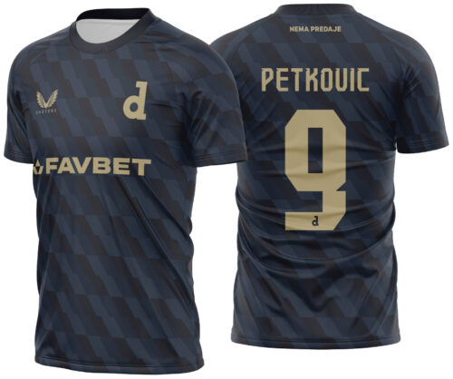 Arte vetor camisa Dinamo Zagreb Alternativa 2024-2025