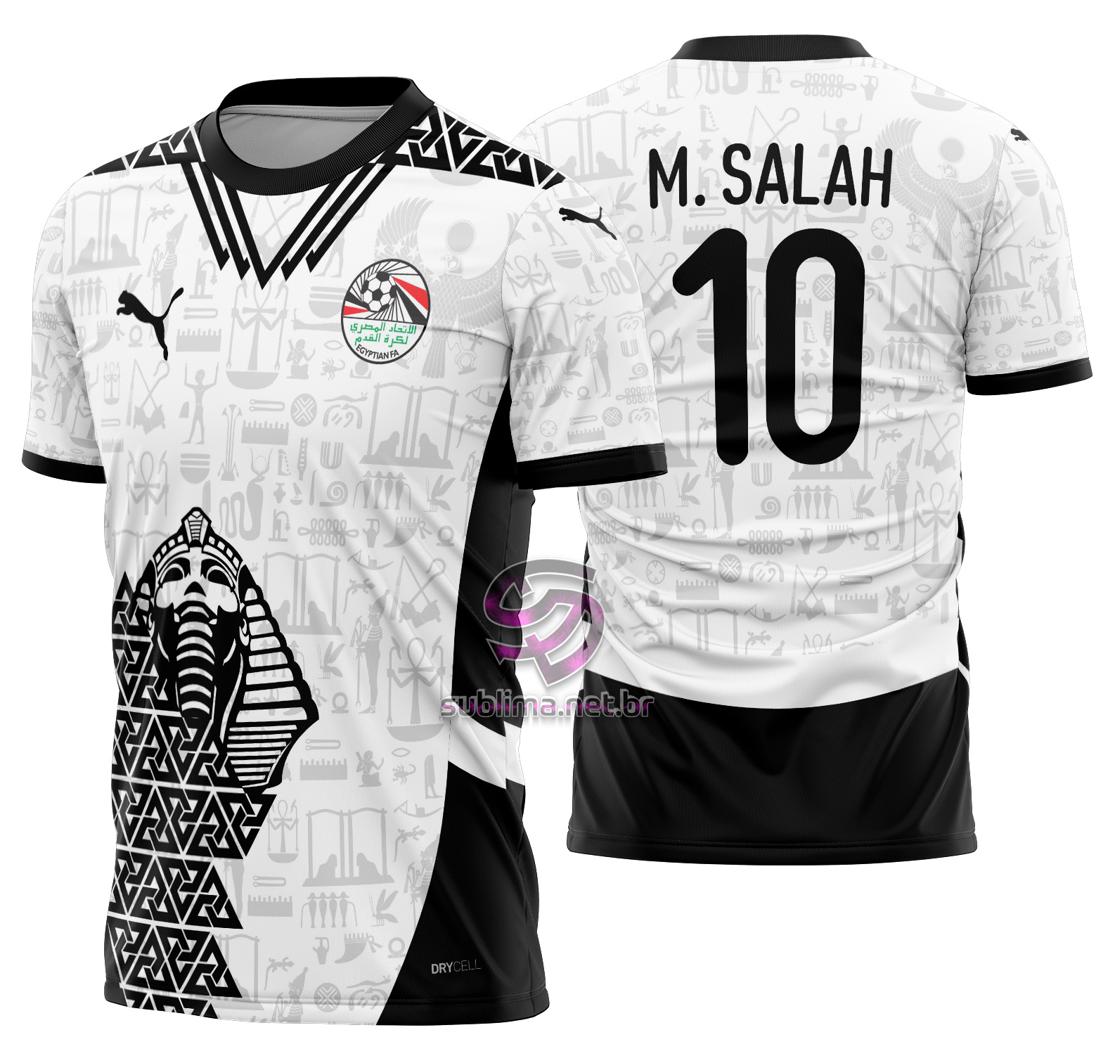 Arte vetor camisa Egito Concept 2025