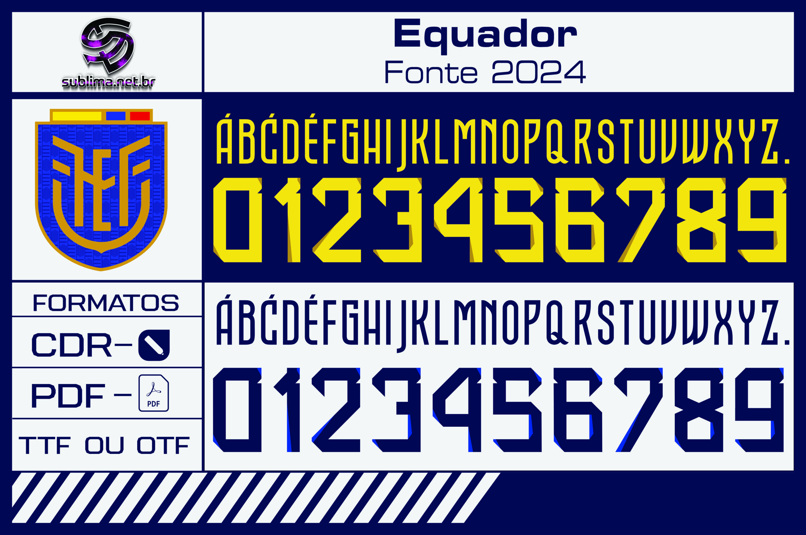 Fonte Equador Copa América 2024