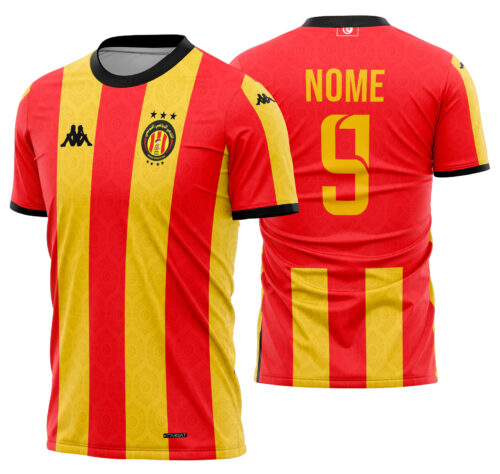 Arte vetor camisa Esperance Tunis Local 2025-2026