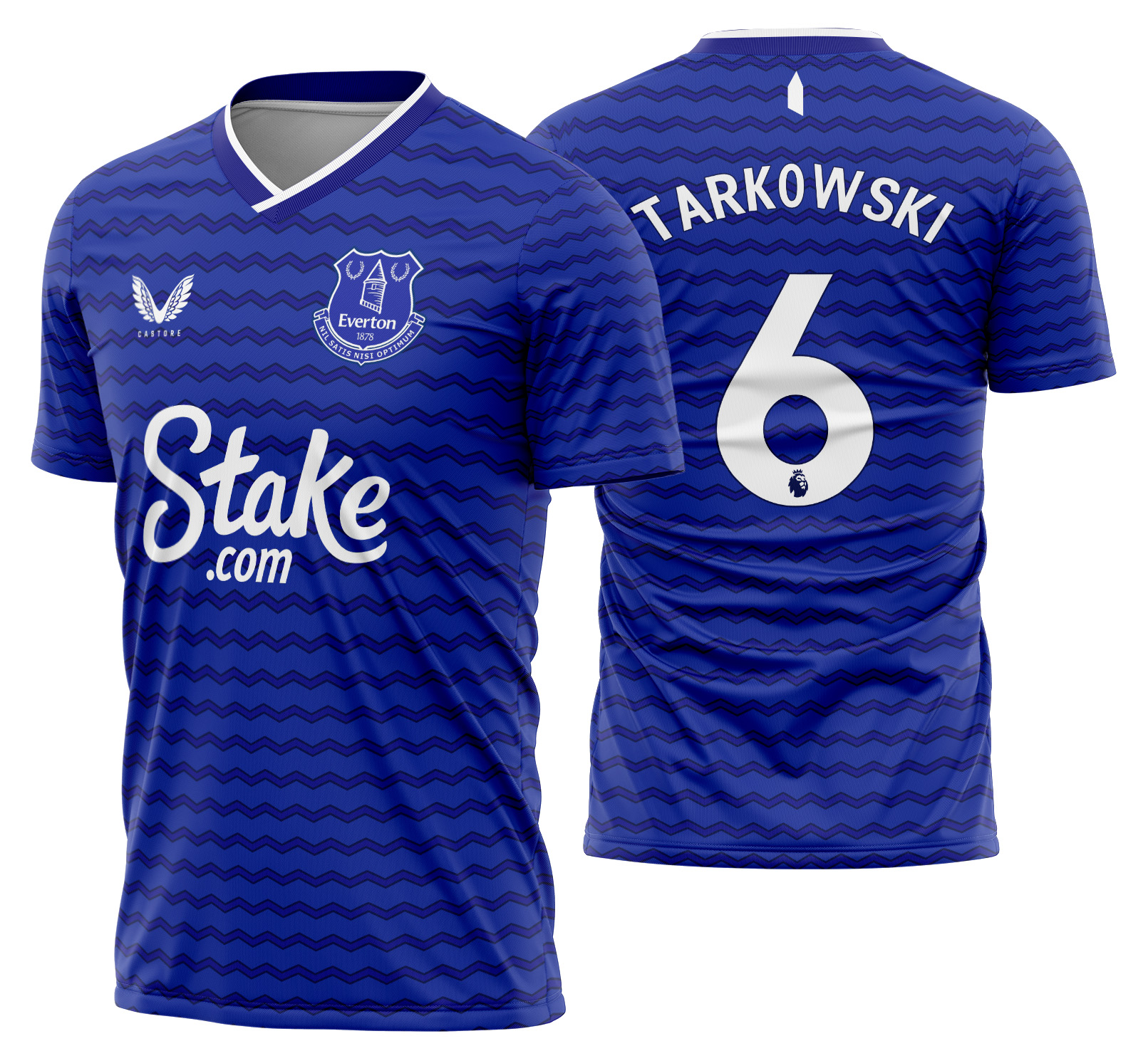 Arte Vetor Camisa Everton Local 2025-2026