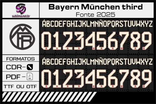 Fonte FC Bayern Munchen Third 25-26