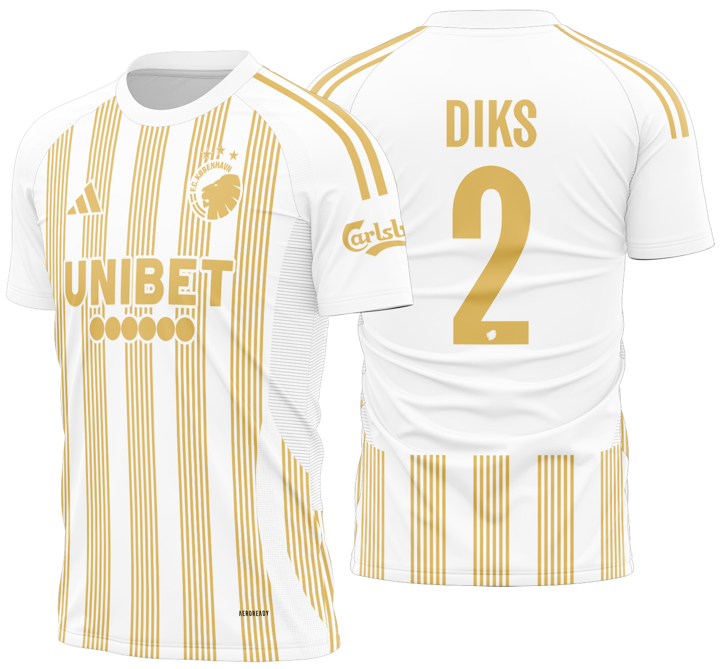 Arte Vetor Camisa FC Copenhagen Especial 2024-2025