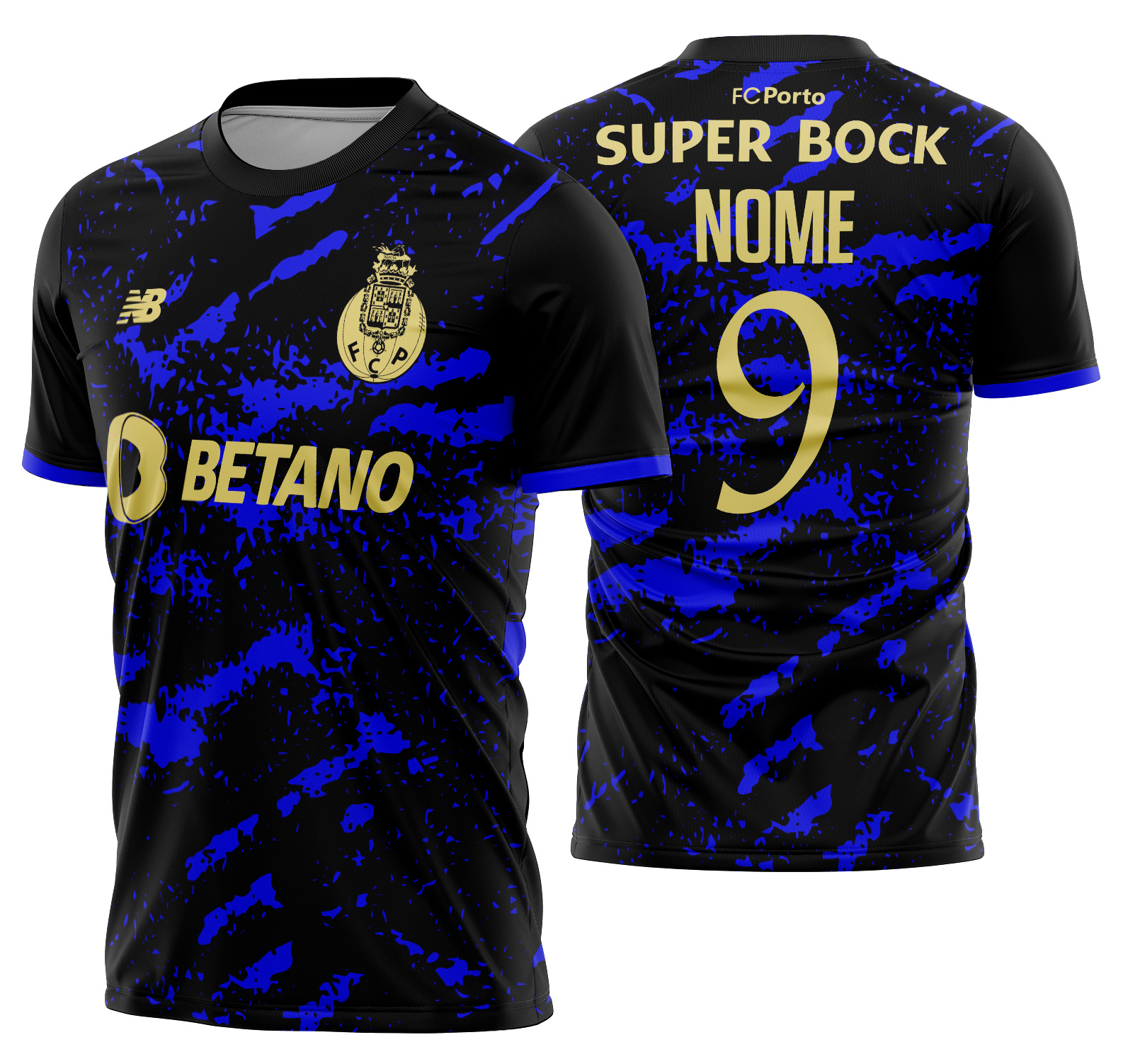 Arte Vetor Camisa FC Porto Concept 2025