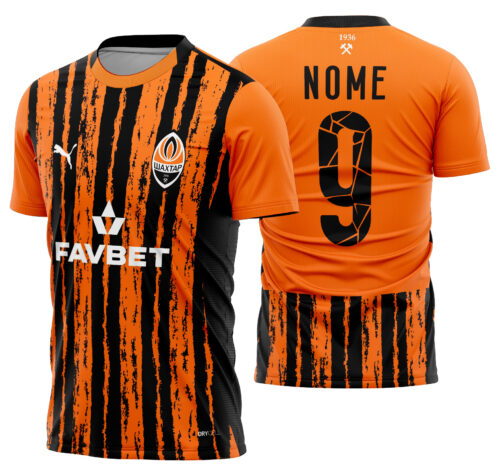 Arte Vetor Camisa FC Shakhtar Local 2025-2026